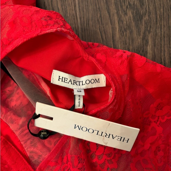 Revolve- heartloom red lace dress - Picture 3 of 6